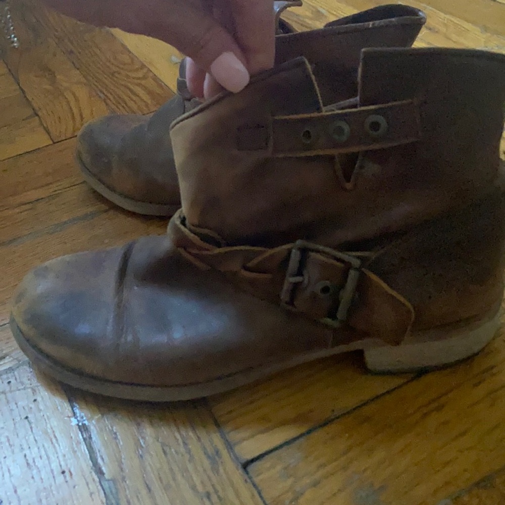 Brown Leather Boots